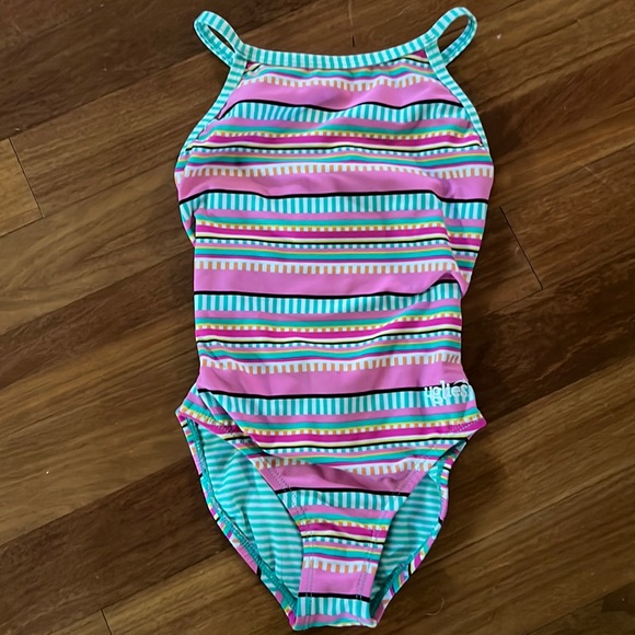Girls Dolphin Uglies Swimsuit - Picture 1 of 3